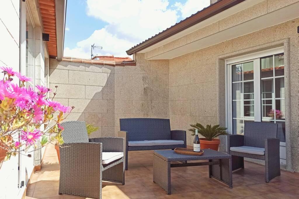 Casa Amplia Frente A La Playa Villa Cambados Dış mekan fotoğraf