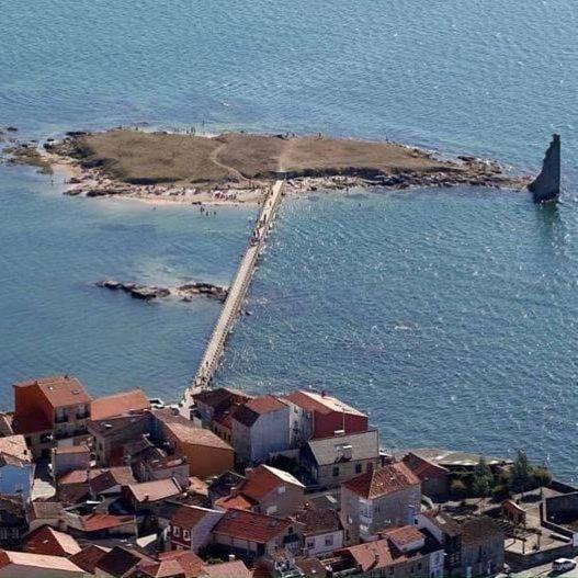 Casa Amplia Frente A La Playa Villa Cambados Dış mekan fotoğraf